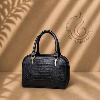کیف دوشی زنانه تمام چرم طبیعی مدل N-Z116
