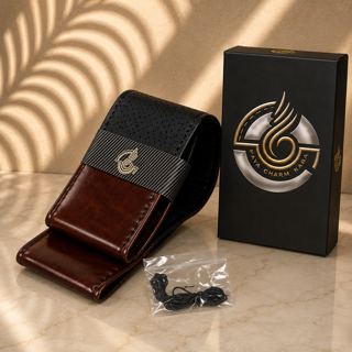 روکش فرمان دوختی مدل طرح چوب
