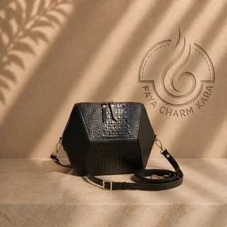 کیف دوشی زنانه تمام چرم طبیعی مدل N-Z109